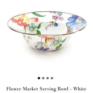 Mackenzie Childs Flower Market serving bowl